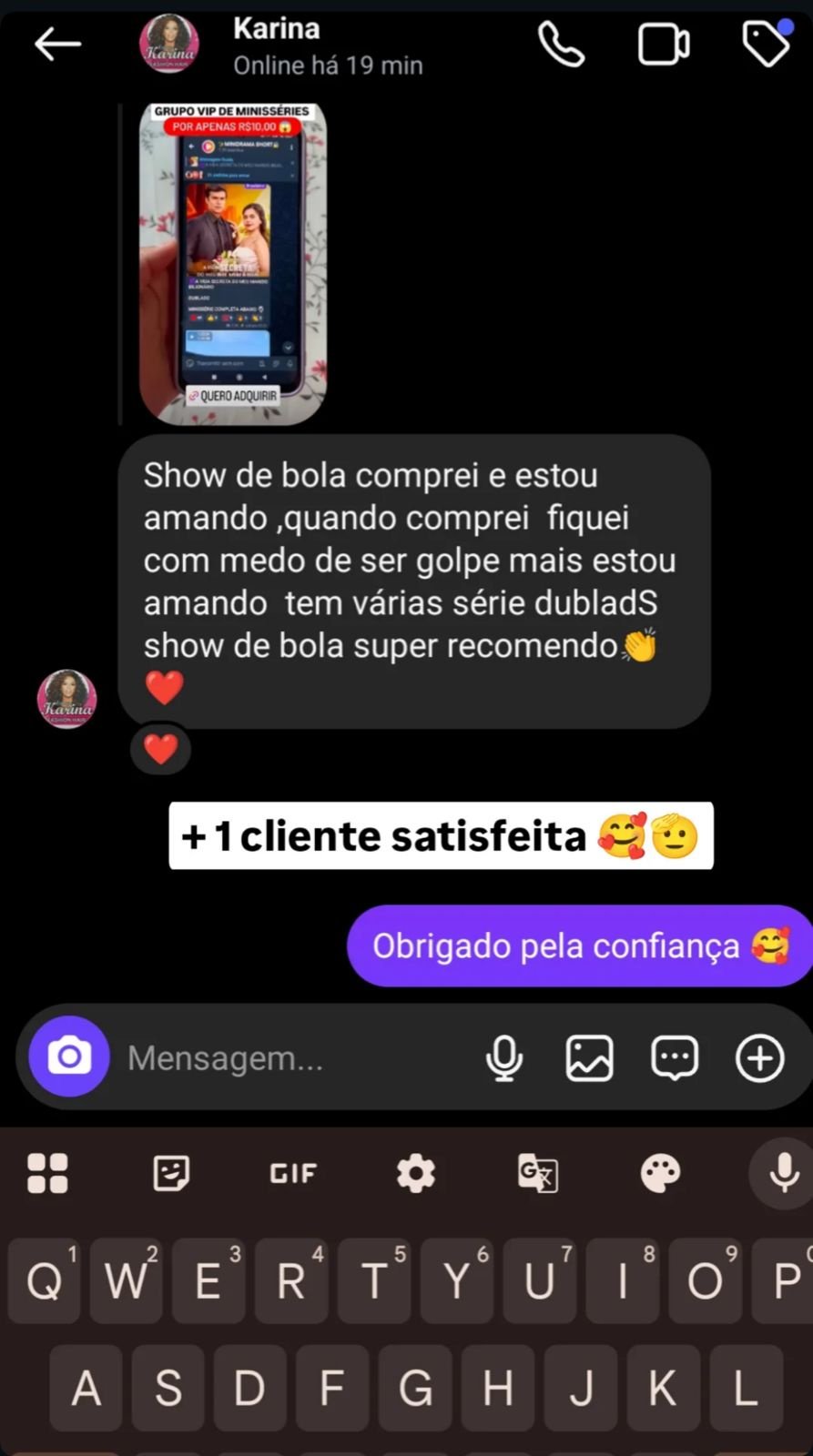 Captura de prova social DramaPlay 2