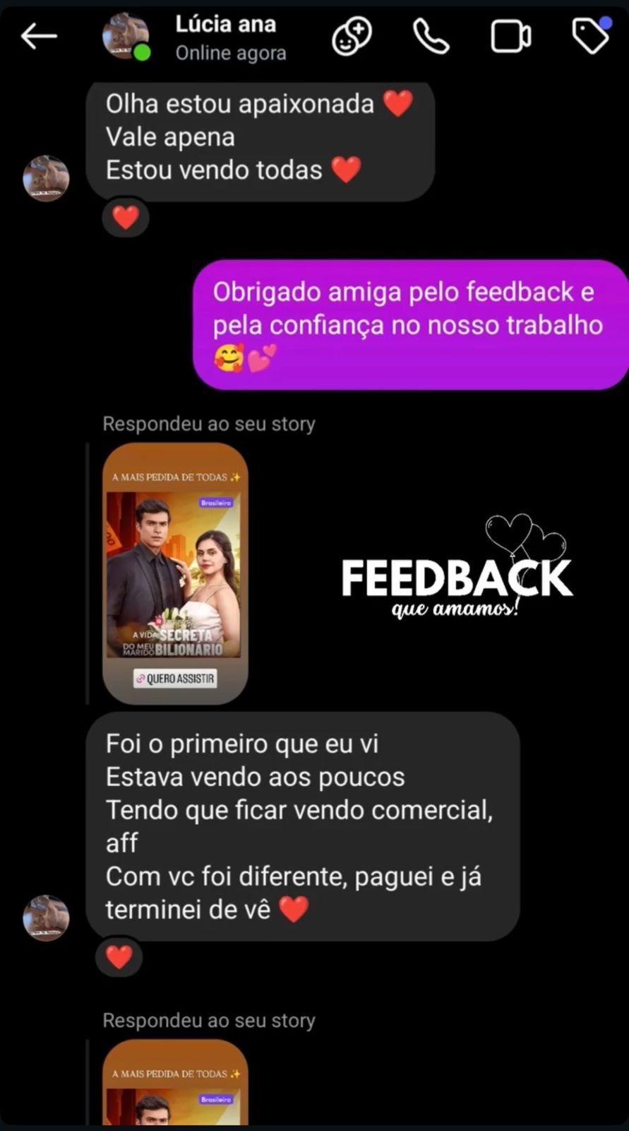 Captura de prova social DramaPlay 4